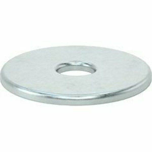 Bsc Preferred Zinc-Plated Steel Oversized Washer for Number 8 Screw Size 0.188 ID 0.75 OD, 50PK 91090A101
